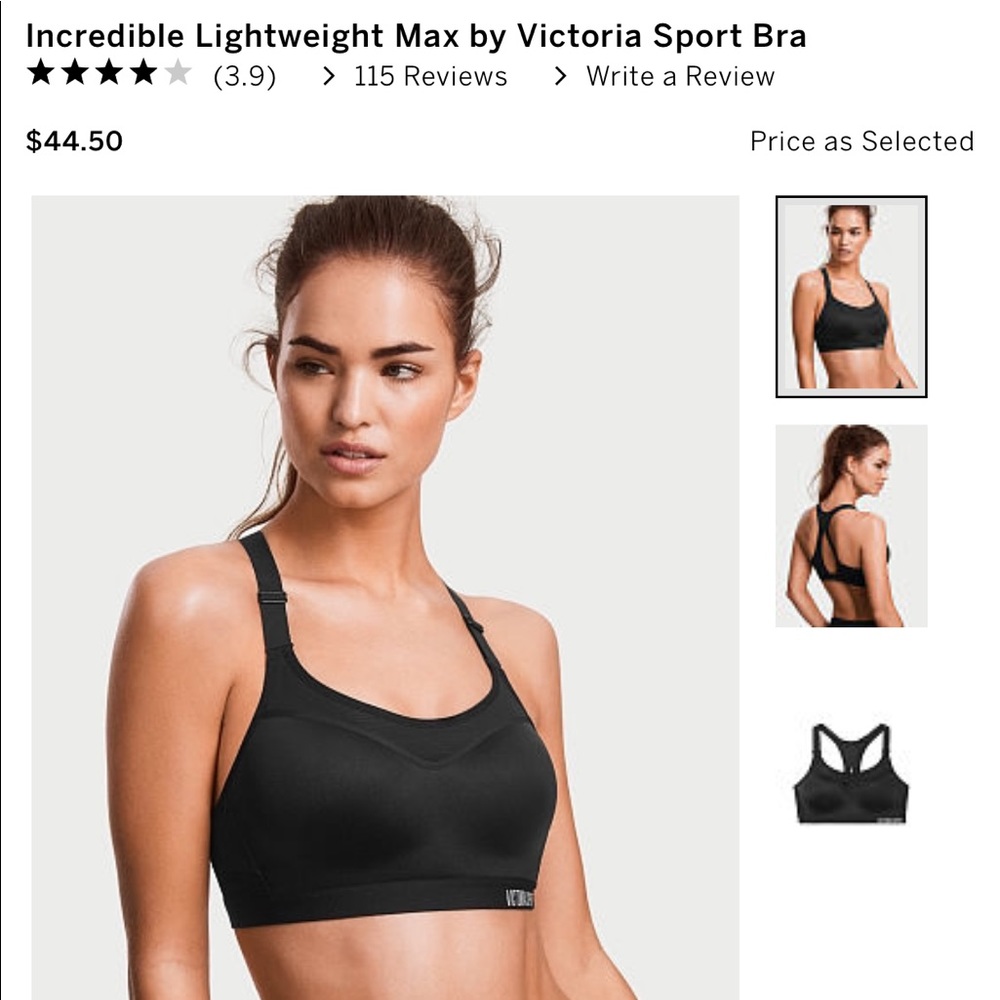 Incredible lightweight Victoria secret sports bra